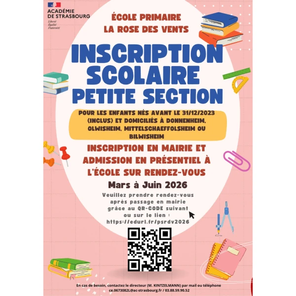 Inscripions scolaires